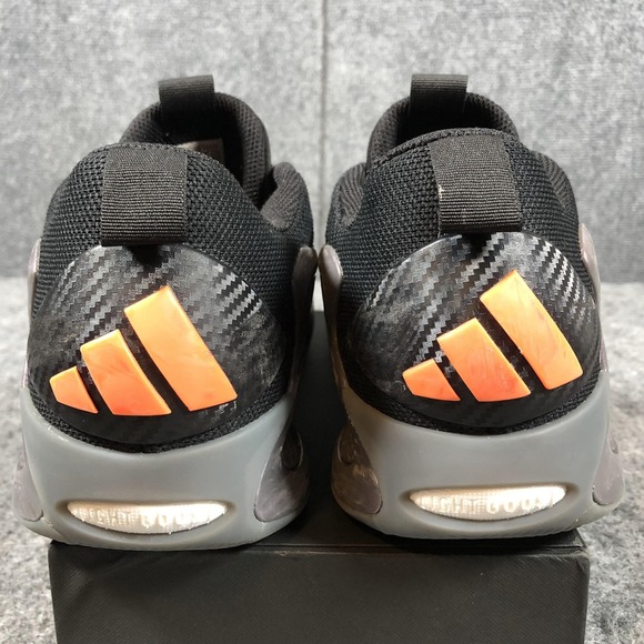 Adidas AE 1 Shoes Mens Size 9.5 Black Iridescent Low Top Basketball IQ8898 - Picture 7 of 16